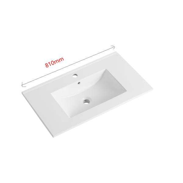 Раковины руки мытья длины таза 800MM шкафа Bathroom дизайна моды AC8003-80 Chaozhou керамические