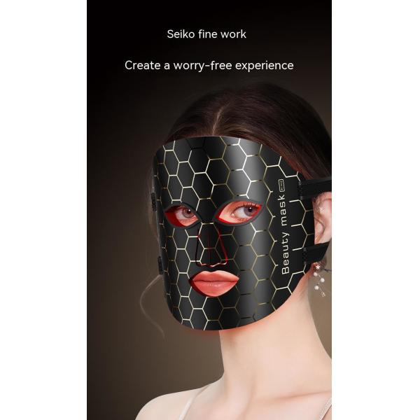 Hight Quality Medical Beauty Led Mask with Led Light Therapy Face Mask Infrared Led Mask Silicone