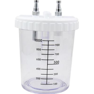 2l PP Portable Oxygen Regulator ABS Vacuum Suction Jar
