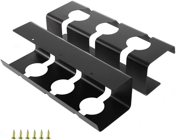 Electric Standing Desk Under Desk Cord Management and Organization with Metal Iron Tray