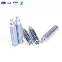 Custom Hexagonal Carbon Steel Screw Blue Zinc 6mm-200mm