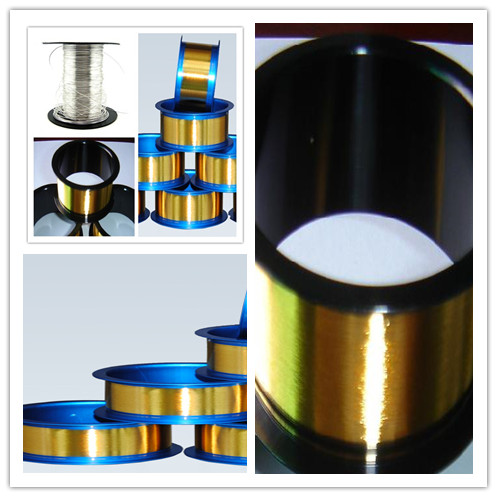 0.025mm Enameled Gold Fecral Alloy Green Red White Black Heating Wire