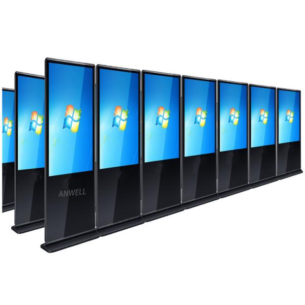 Floor Standing 43 55 65Inch HD LCD LED Android Windows Network Advertising
