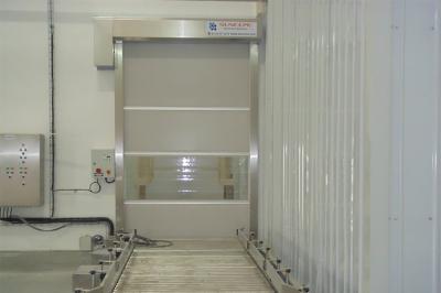 Alta velocidade Cortina de plástico colorida Porta de rolagem alta eficiência e economia de energia