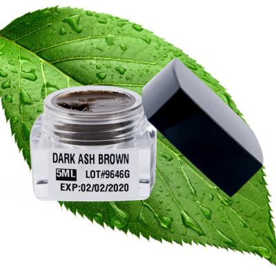 Pigmento de Microshading, pigmentos permanentes da composição para a cinza escura profissional Brown de Eyebrown 5ML