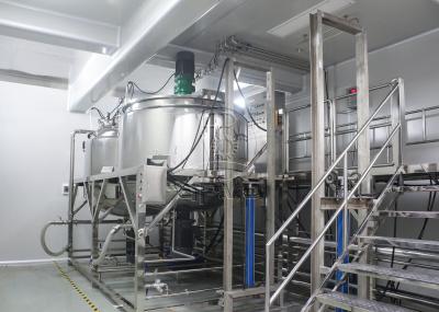 500L 1000L 2000L 5000L Cosmetic Food Chemical Cream Liquid Mixer Mixing Machine Stainless Steel Mixing tank