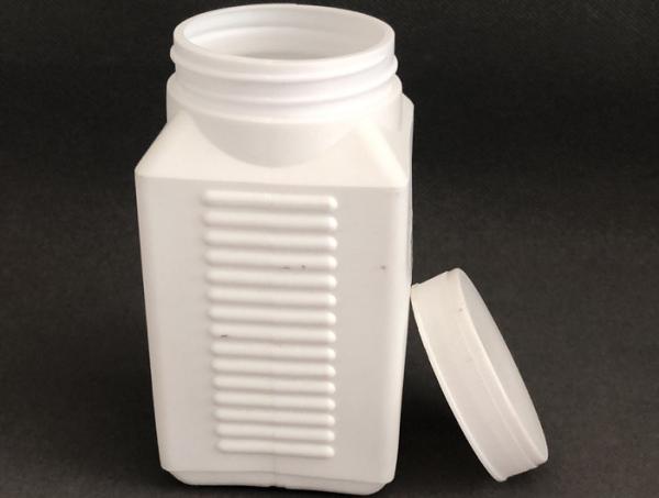 Packing HDPE 500G Wide Mouth Plastic Bottle