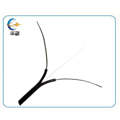 Single Mode GJXH Fiber Optic Drop Wire GJXH FTTH G652D LSZH Sheath Outdoor/Indoor