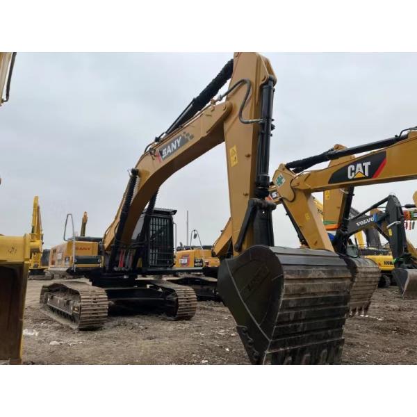 8000 kg Peso de trabalho 90% Excavadora média Carter usada com direção de balde de retroescavadeira