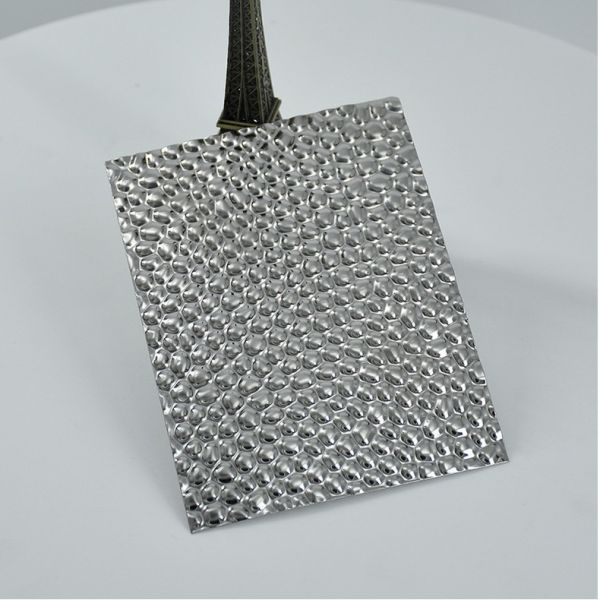 Floral Pattern Embossed SS Sheet Anti Fingerprint For Kitchen Backsplashes