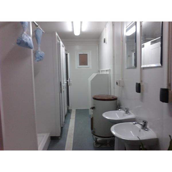 Portable Ablution Container Layout - Foldable, Quick installation