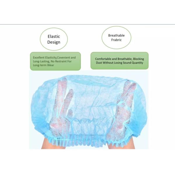 Non Woven 14g 21inch Disposable Clip Cap