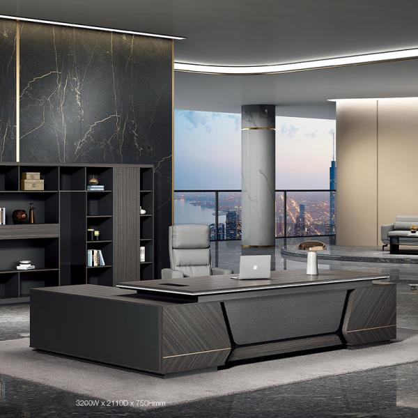 Commercial Furniture Boss Manager Wooden Office Table for Working Executive Desk