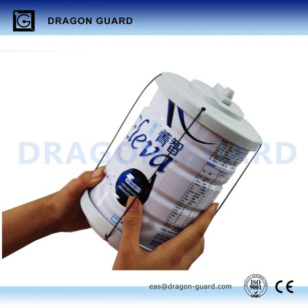 China manufacture magnetic pvc hang milk can tag-MS006