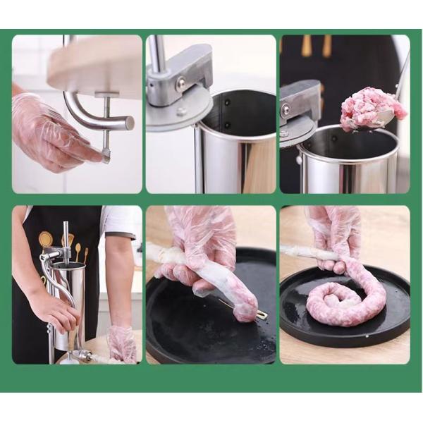 Sausage Filling Making Machine for Restaurant Vertical Manual Sausage Stuffer Machine