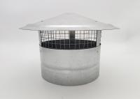 Capa 150 mm Fungos ventilación de aire acero galvanizado o acero inoxidable 304