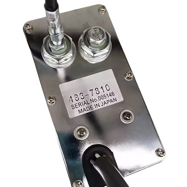 Peças sobressalentes de escavadeira Motor de aceleração 483-7810 4837810 para escavadeira 320D2 312D2 Motor de aceleração
