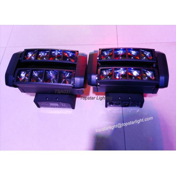 Indoor Mini 8 Eyes Led Spider 8*3w / 10w Rgbw 4in1 Led Moving Head Light