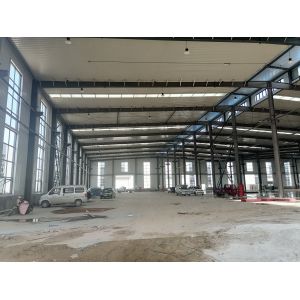 Large Span Galvanized Steel Frame Warehouse For Factory Storage
