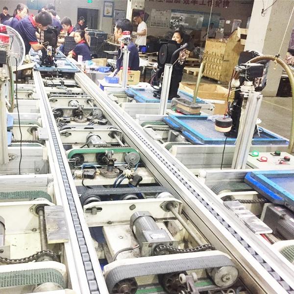 Ligne de montage de climatiseur à fente rationalisée HVAC ligne de montage 380V-420V