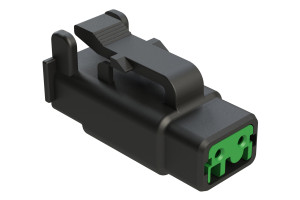 Genuine Amphenol ATMH06-2SA Wire-to-Board Header, rectangular socket in stock for reliable automotive and industrial PCB connections