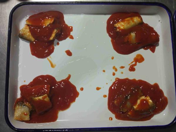 155g Mackerel Canned Fish In Tomato Sauce HACCP Certificated