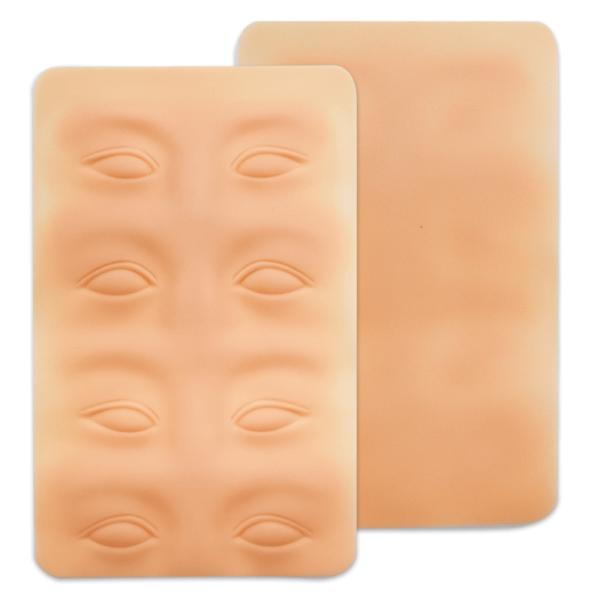 piel permanente de la práctica del maquillaje de la ceja del silicón 3D para las cejas y las pestañas