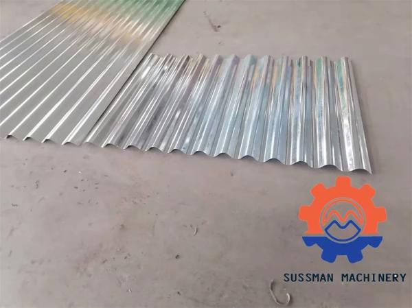 0.3-0.8mm Durable Metal Corrugated Roof Panel Roll Forming Machine