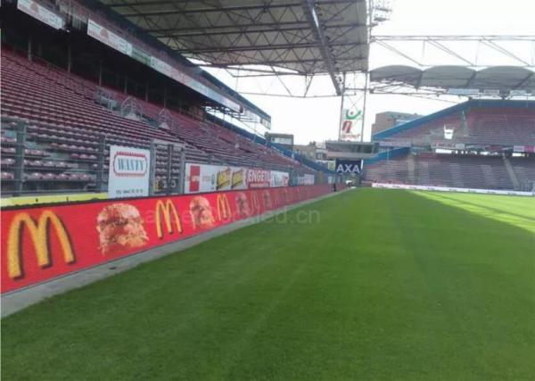 8mm Stadium LED Screen , Perimeter LED Display 160 degrees