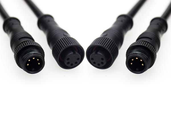 LED Power Supply 5 Core M12 Water Resistant Cable