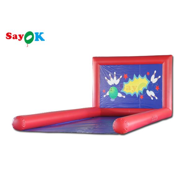 Игры спорт Pvc Tpu раздувные клокочут игра 8x4x3mh боулинга