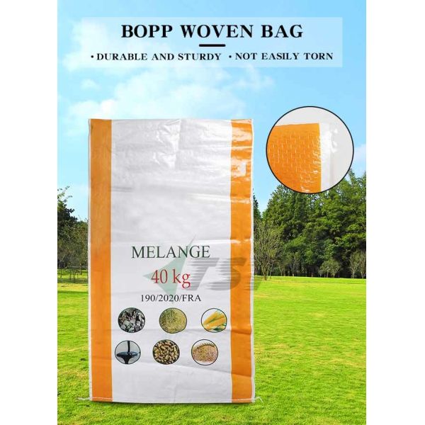 High Strength Woven Laminated Bopp Poly Bags Heavy Duty Protection & Custom Fine Printing