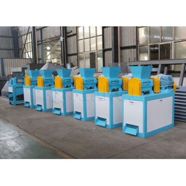 Stainless Steel Chemical Fertilizer Granulating Machine Double Roller Press Granulator