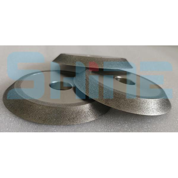 1V1 a plaqué la meule de BCN de diamant effile le bord 180mm pour le carbure de tungstène