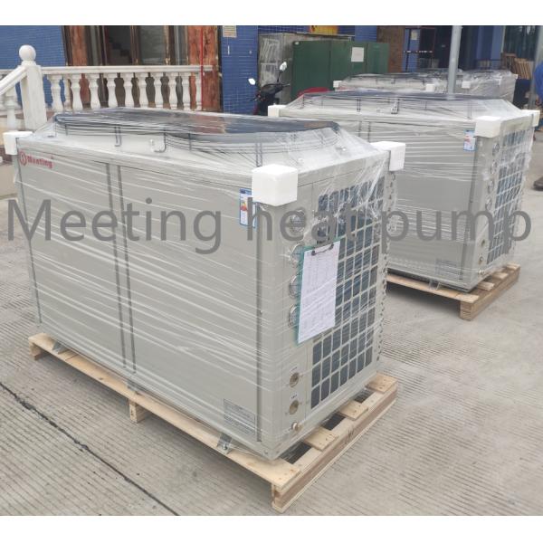Meeting 42KW Swimming Pool Heat Pump Air To Water For Hot Tubs Outdoor / Sauna With R32 / R410A