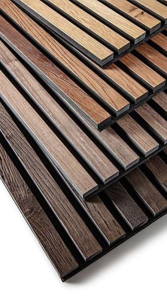 Multicolorido inofensivo de madeira dos painéis de parede da veneziana acústica à prova de som