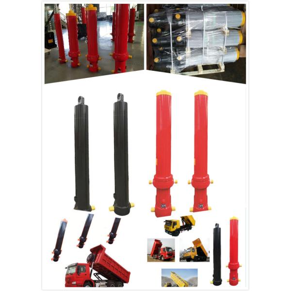 Cilindro hidráulico del movimiento largo de efecto simple movimiento de 6/7/8 pulgadas inoxidable