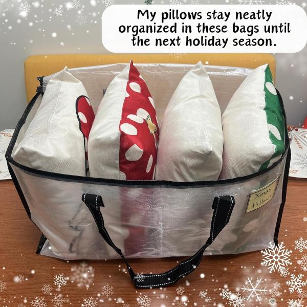 VENO 6 Pack bolsas de mudanza, mantel y mantas bolsas de almacenamiento para el armario, cajas de mudanza, cajas con tapas alternativa,