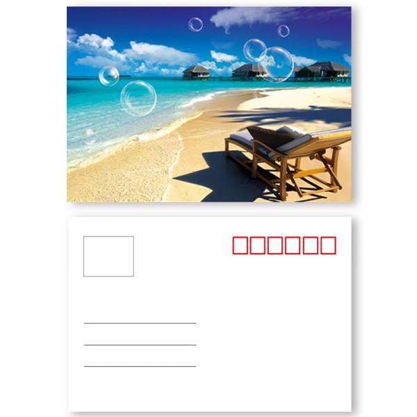 PET / PP Plastic 3D Lenticular Postcard Oil Painting Design above 300DPI