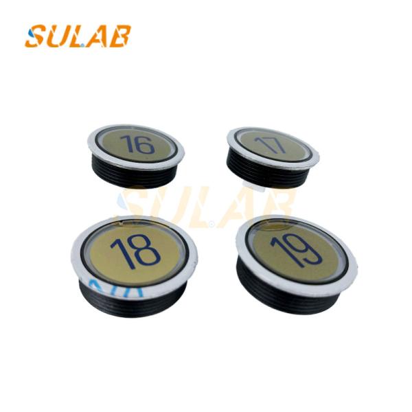 Elevator Push Button with Stainless Steel Faceplate 24V DC IP54 Rated for Elevator Call Buttons