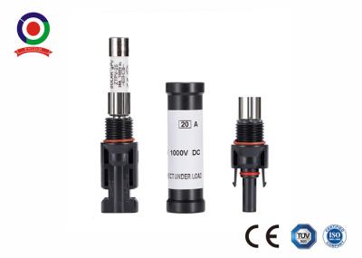 Conector de fusível Inline solar da C.C. 1000V 30A da resistência do envelhecimento