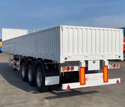 Side Unloading Box Semi-trailer For Long-distance Transportation Of Coal Sand And Gravel