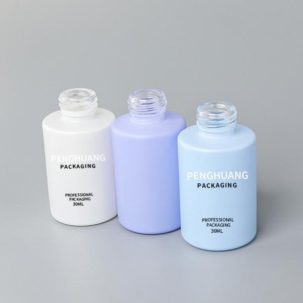 30ml 20mlのペンキ色の精油の点滴器の瓶ガラスの血清のびん