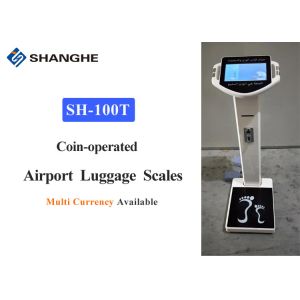 Эксплуатируемая монеткой доставка масштаба багажа аэропорта и регуляция - анализ жировых отложений 100t