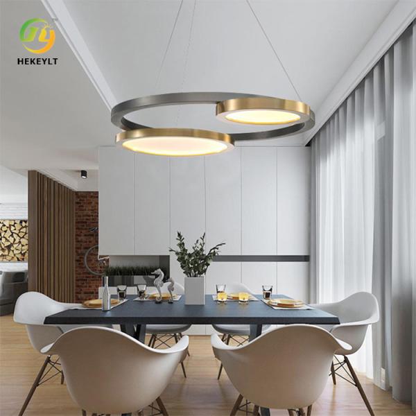 2 спальня приведенная кольцами ресторана современная привесная светлая нордическая моды AC85V