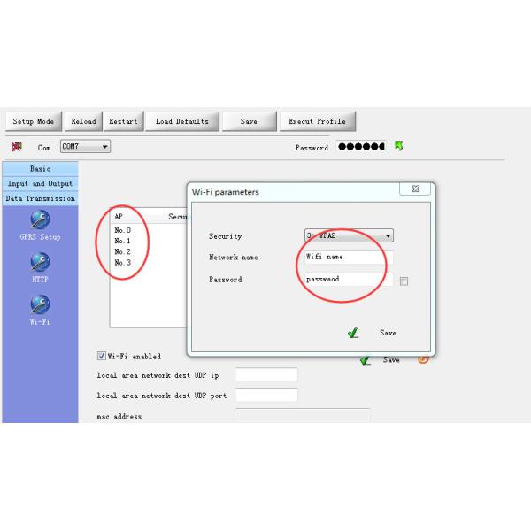 Wifi gprs temperature and humdity data logger with tempertaure sensor and web server