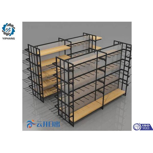 Heavy Duty Economical Metal Retail Shelving Q235B Gondola Display Units