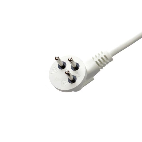 Customized Yes 5 Ways Power Strip Connected with Extension Cord Israel Industrial Surge Protector White