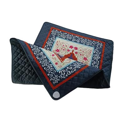 Customized Modern Religious Heated Prayer Mat Simple Design Electric Heating Prayer Pad  Home Use Muslim Islamic