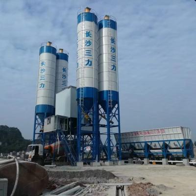 100-120m3/H Concrete Mixer Batching Plant Machine For Railway Bridges
